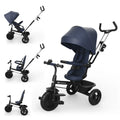 KinderKraft ASTON 2 PLUS триколка СИНЯ by KinderKraft