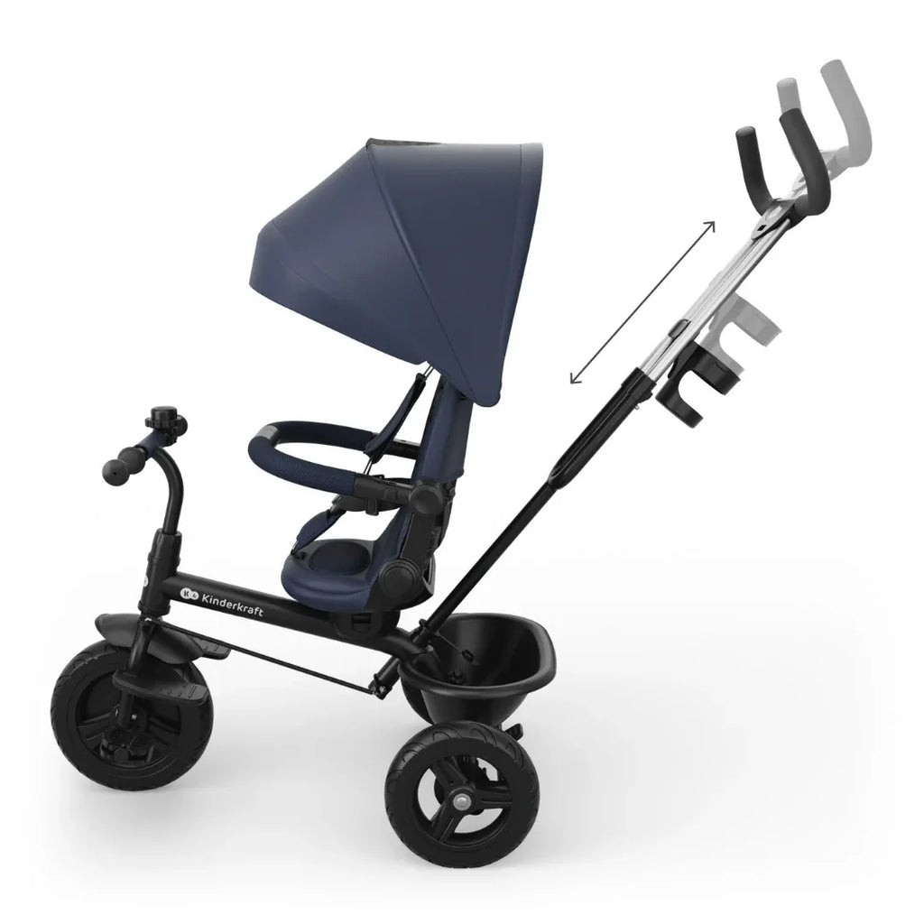 KinderKraft ASTON 2 PLUS триколка СИНЯ by KinderKraft
