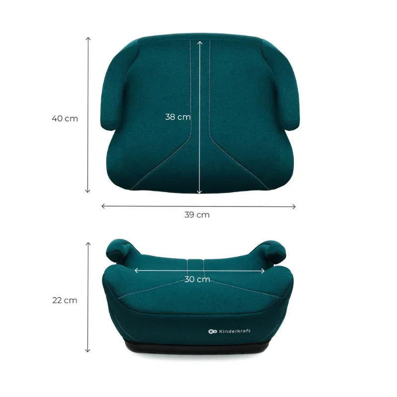 Kinderkraft I-BOOST 2 I-Size столче за кола Green by KinderKraft