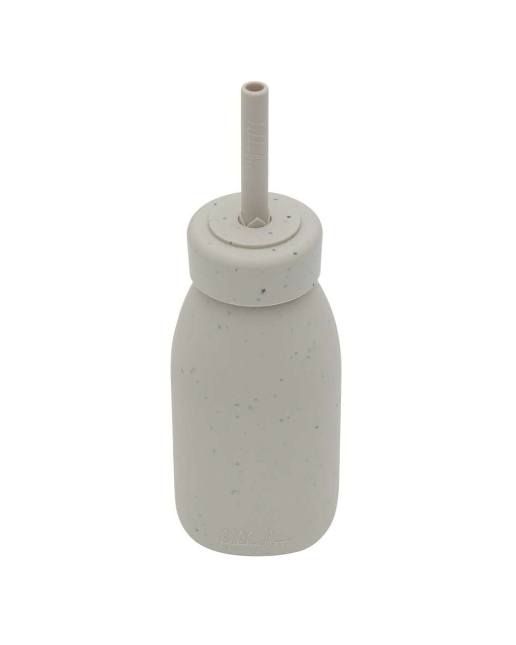 Шише със сламка Platinum Silicone Sand by Kikkaboo