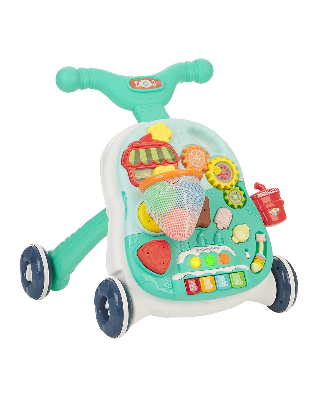 Играчка за прохождане 2в1 Candy Party Mint by Kikkaboo