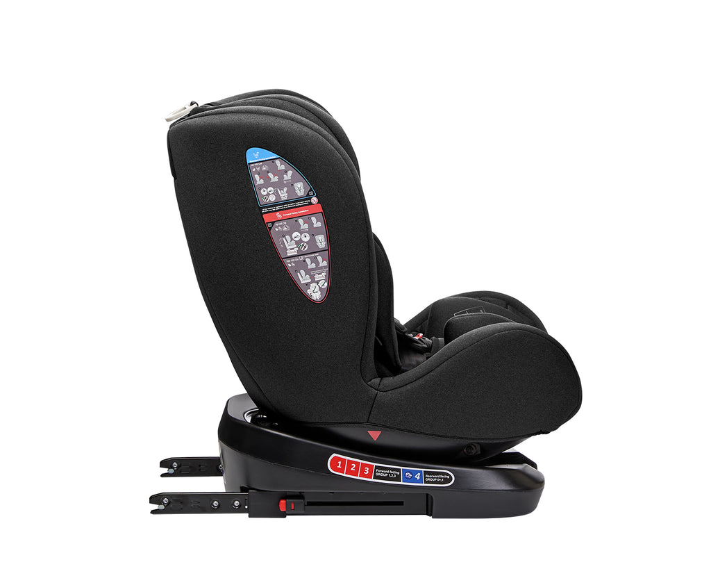 Стол за кола 40-150 см i-Trip i-SIZE Black by Kikkaboo