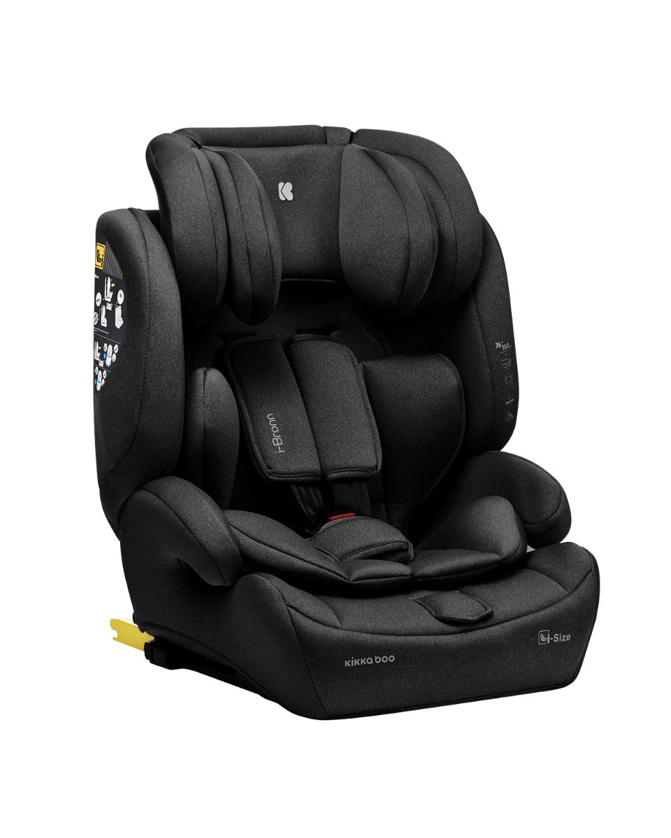 Стол за кола 76-150 см i-Bronn i-SIZE Black by Kikkaboo