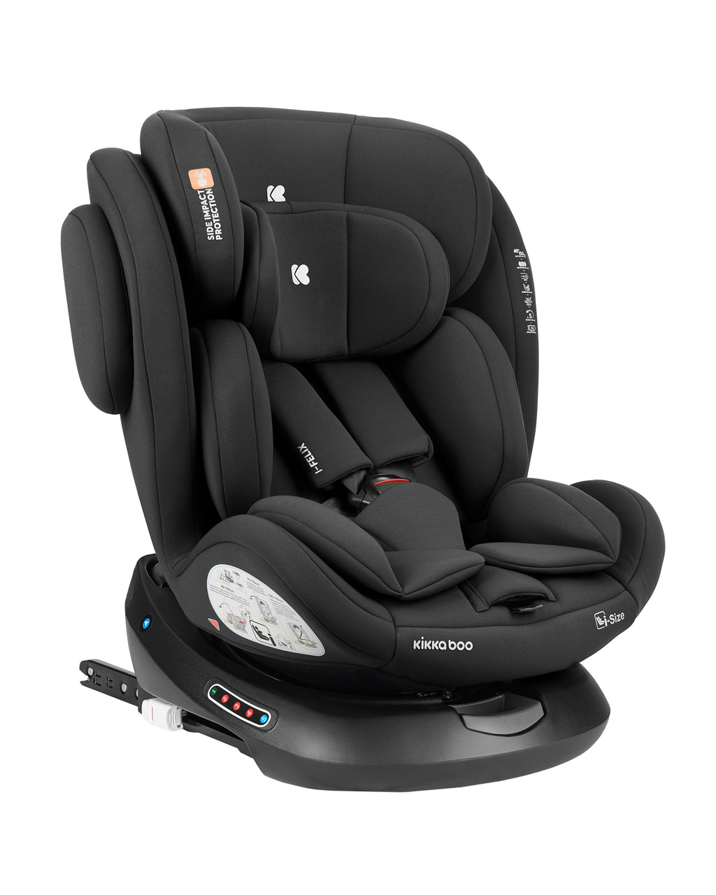 Стол за кола 40-150 см i-Felix i-SIZE Black by Kikkaboo