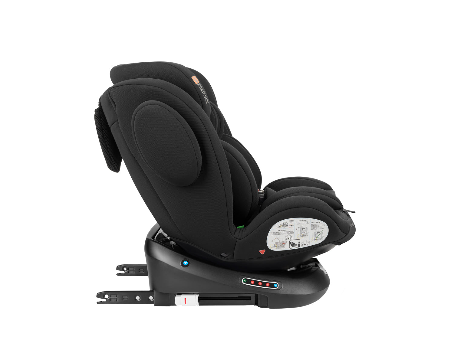 Стол за кола 40-150 см i-Felix i-SIZE Black by Kikkaboo