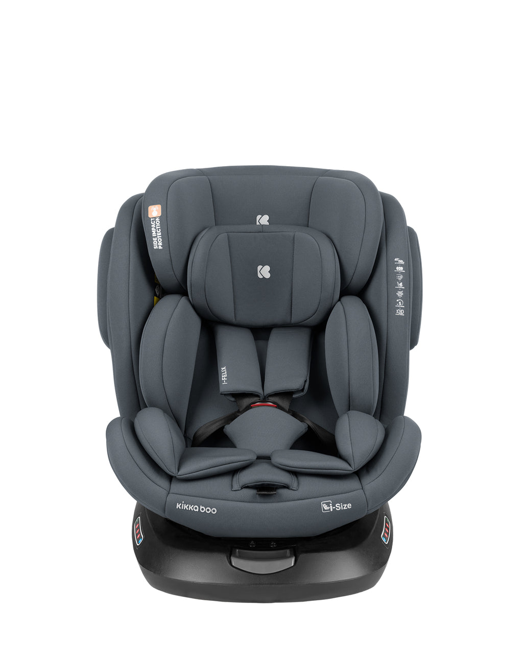 Стол за кола 40-150 см i-Felix i-SIZE Dark Grey by Kikkaboo