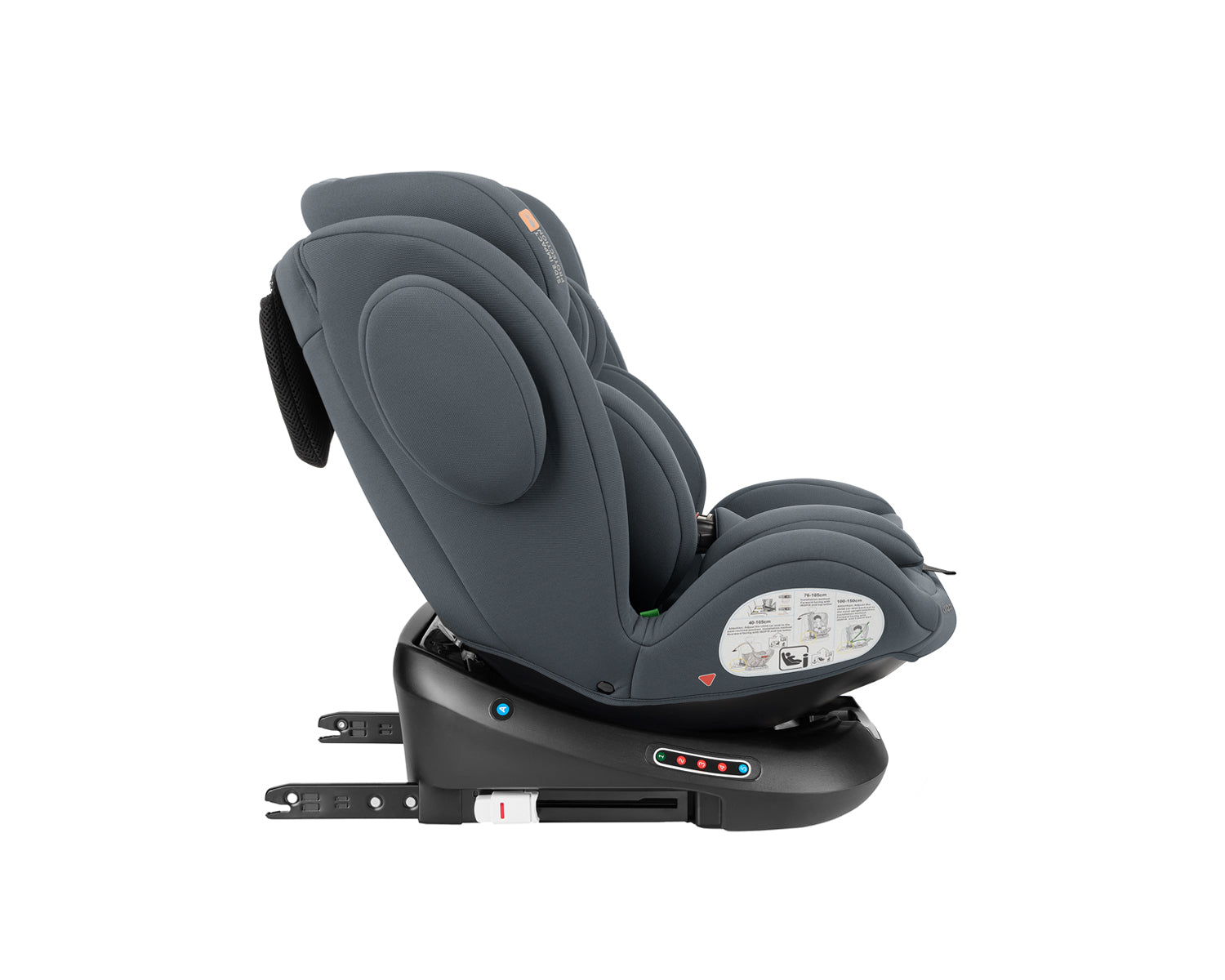 Стол за кола 40-150 см i-Felix i-SIZE Dark Grey by Kikkaboo