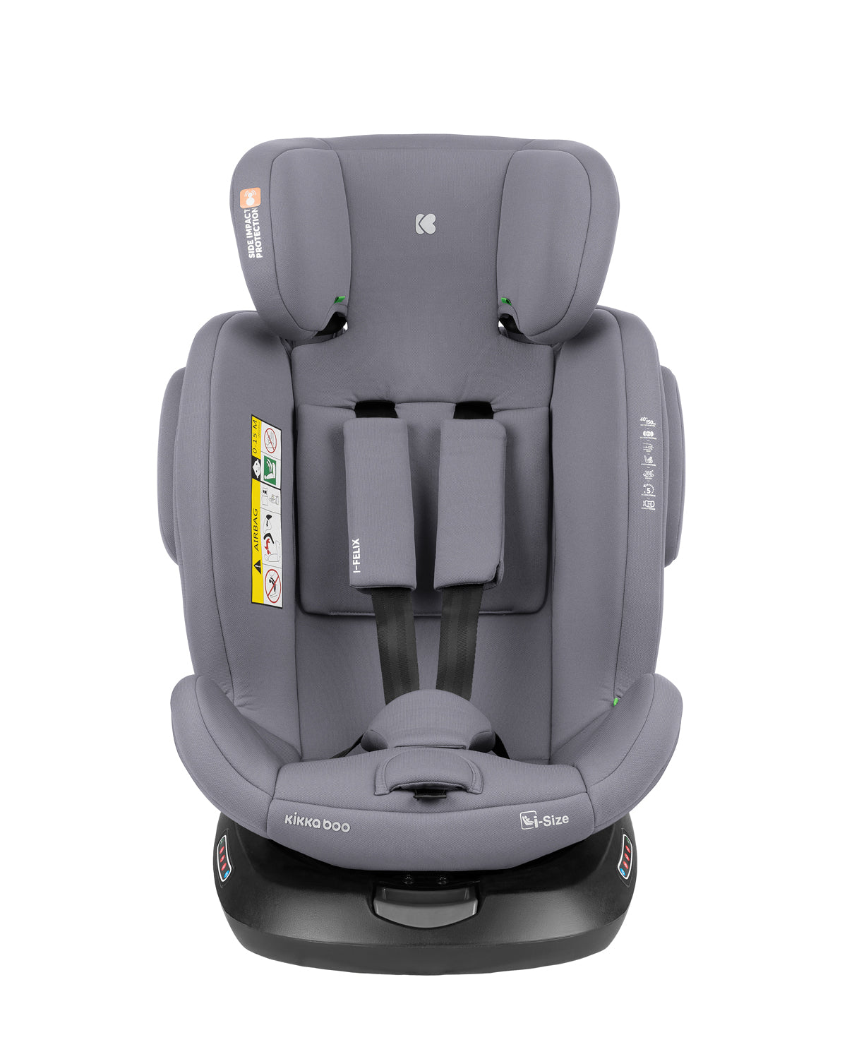 Стол за кола 40-150 см i-Felix i-SIZE Light Grey by Kikkaboo