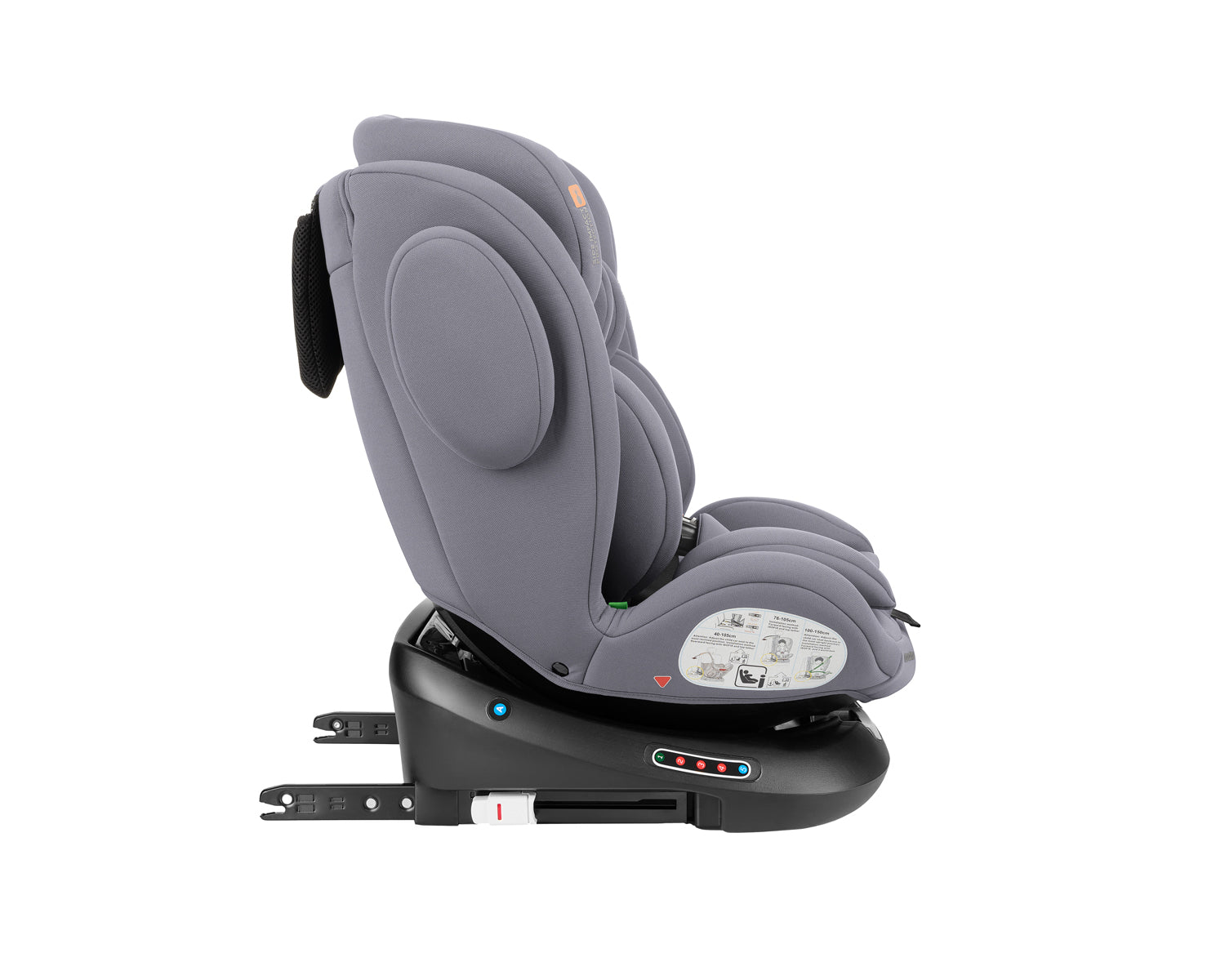 Стол за кола 40-150 см i-Felix i-SIZE Light Grey by Kikkaboo