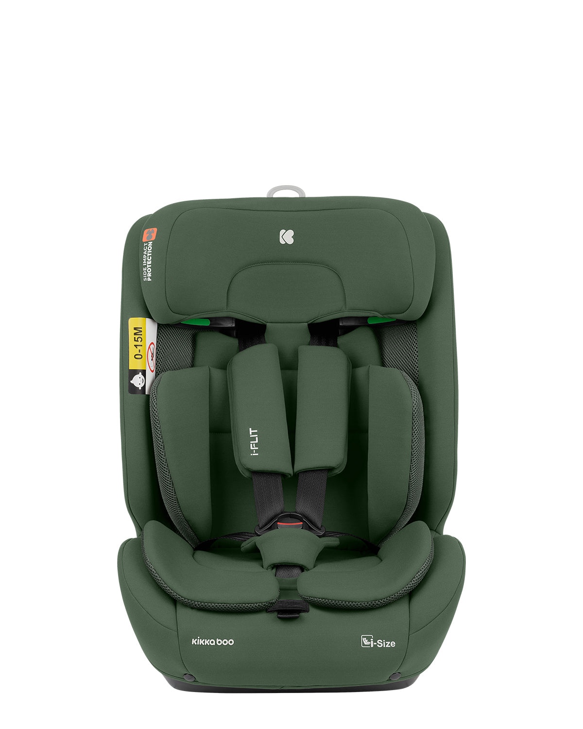 Стол за кола 76-150 см i-Flit i-SIZE Army Green by Kikkaboo