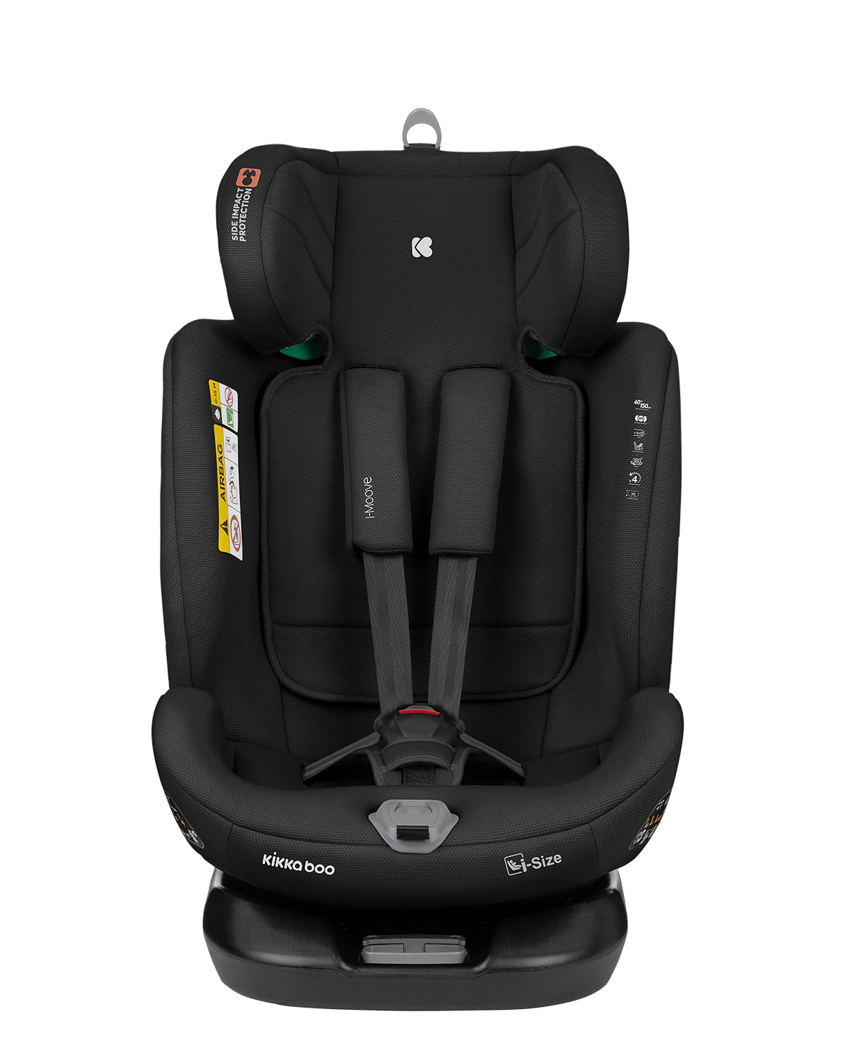 Стол за кола 40-150 см i-Moove i-SIZE Black by Kikkaboo