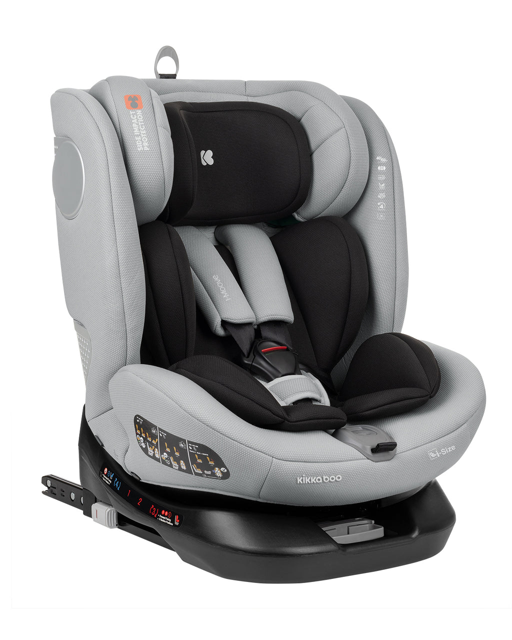 Стол за кола 40-150 см i-Moove i-SIZE Light Grey by Kikkaboo
