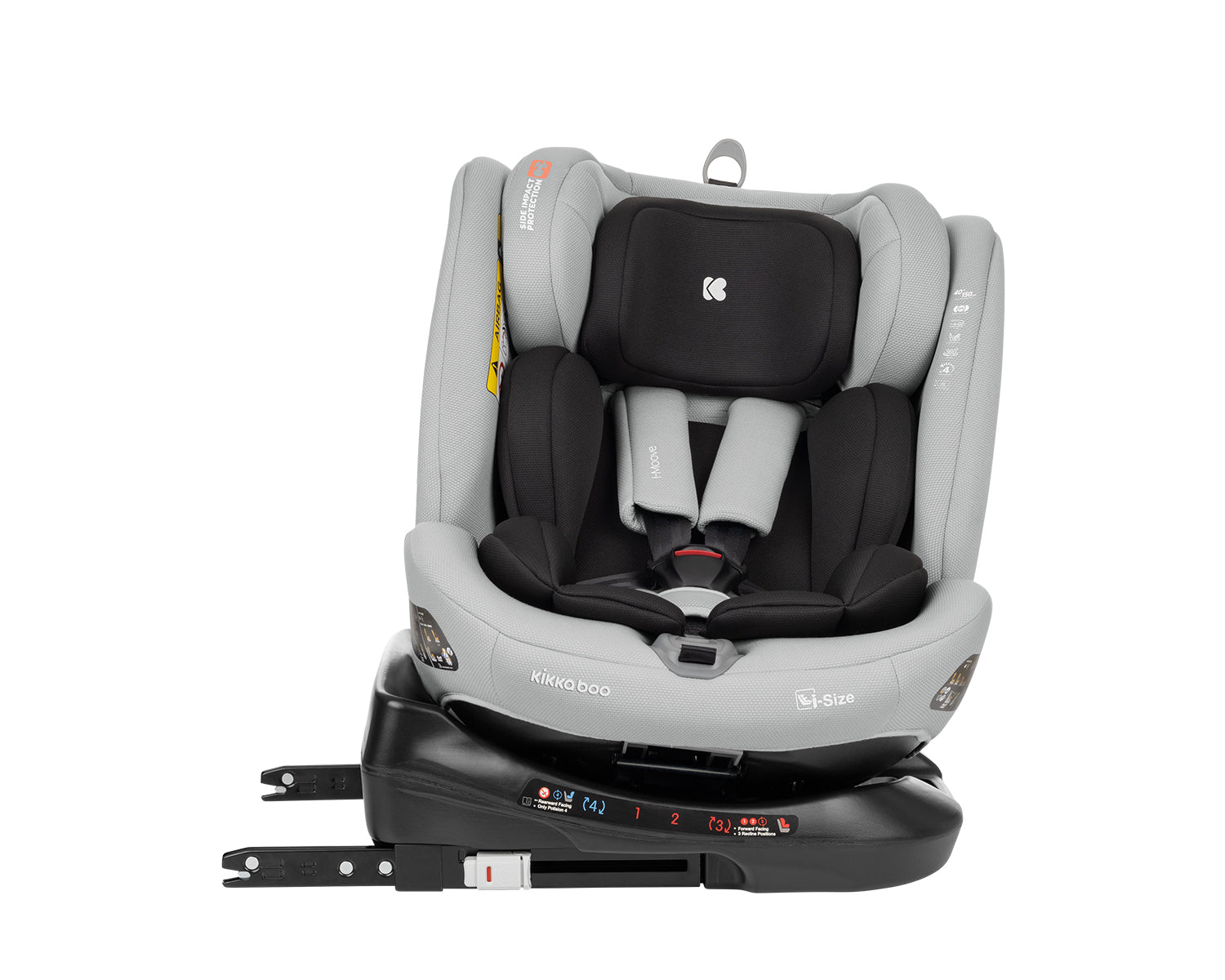 Стол за кола 40-150 см i-Moove i-SIZE Light Grey by Kikkaboo
