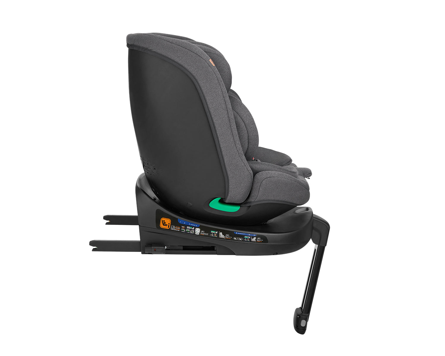 Стол за кола 40-150 см i-Secure i-SIZE Dark Grey by Kikkaboo