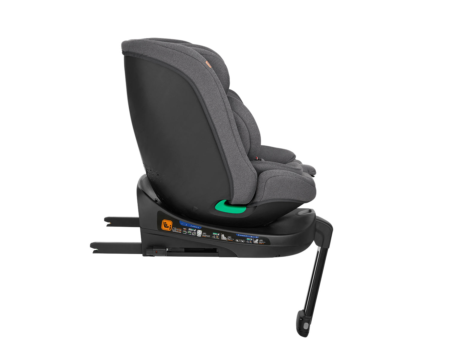 Стол за кола 40-150 см i-Secure i-SIZE Dark Grey by Kikkaboo