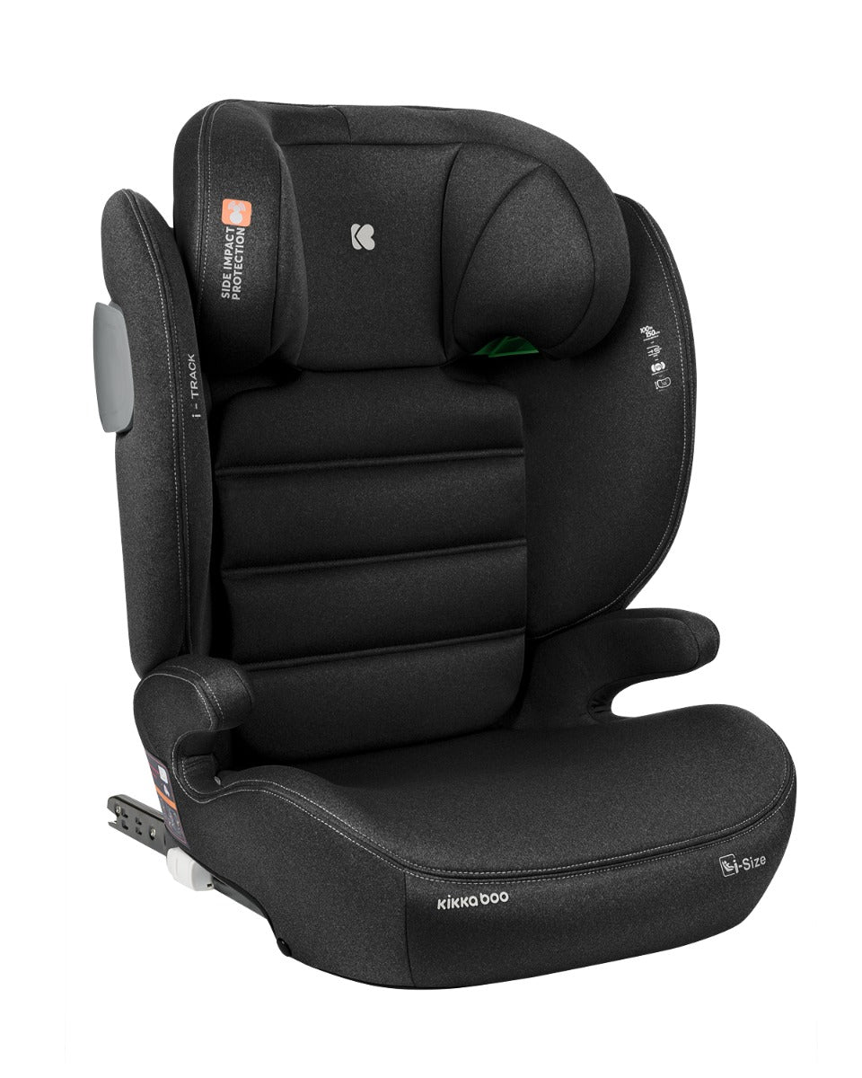 Стол за кола 100-150 см i-Track i-SIZE Black by Kikkaboo