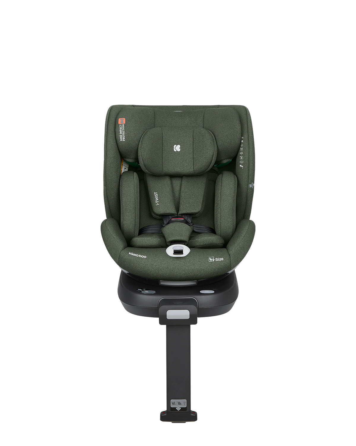Стол за кола 40-150 см i-Twist i-SIZE Army Green by Kikkaboo