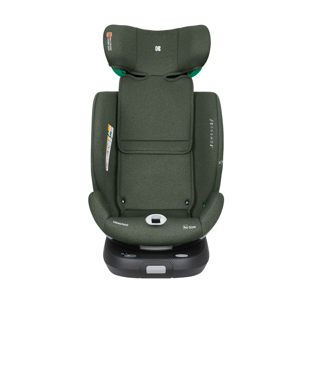 Стол за кола 40-150 см i-Twist i-SIZE Army Green by Kikkaboo