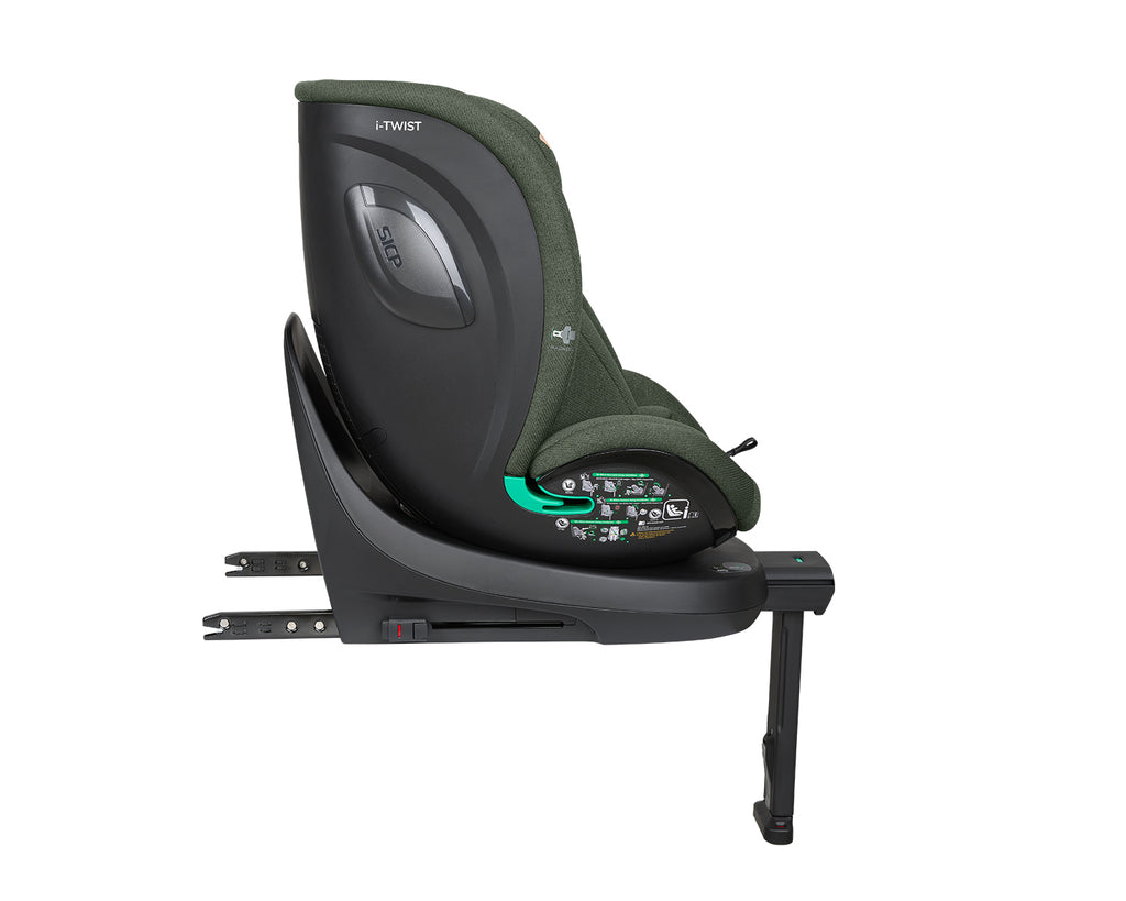 Стол за кола 40-150 см i-Twist i-SIZE Army Green by Kikkaboo