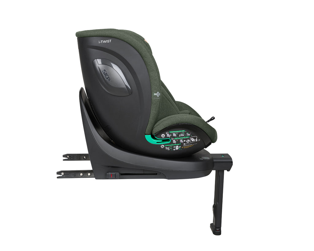 Стол за кола 40-150 см i-Twist i-SIZE Army Green by Kikkaboo