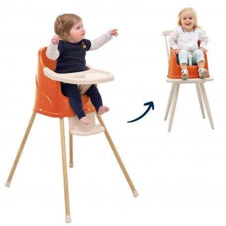 2198956 Thermobaby Youpla столче за хранене Terracotta by Thermobaby