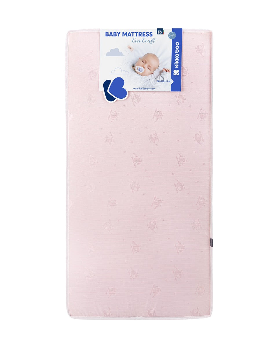 Матрак CocoCraft 60x120x15см Helicopter Pink by Kikkaboo