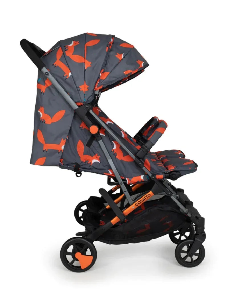 Cosatto CT5359 Woosh Double Charcoal Mr. Fox беб.кол. за близнаци by Cosatto