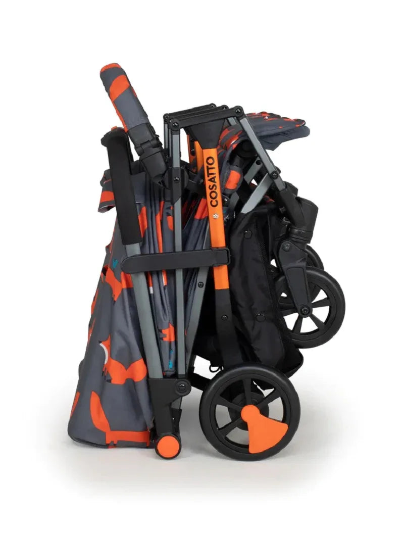 Cosatto CT5359 Woosh Double Charcoal Mr. Fox беб.кол. за близнаци by Cosatto