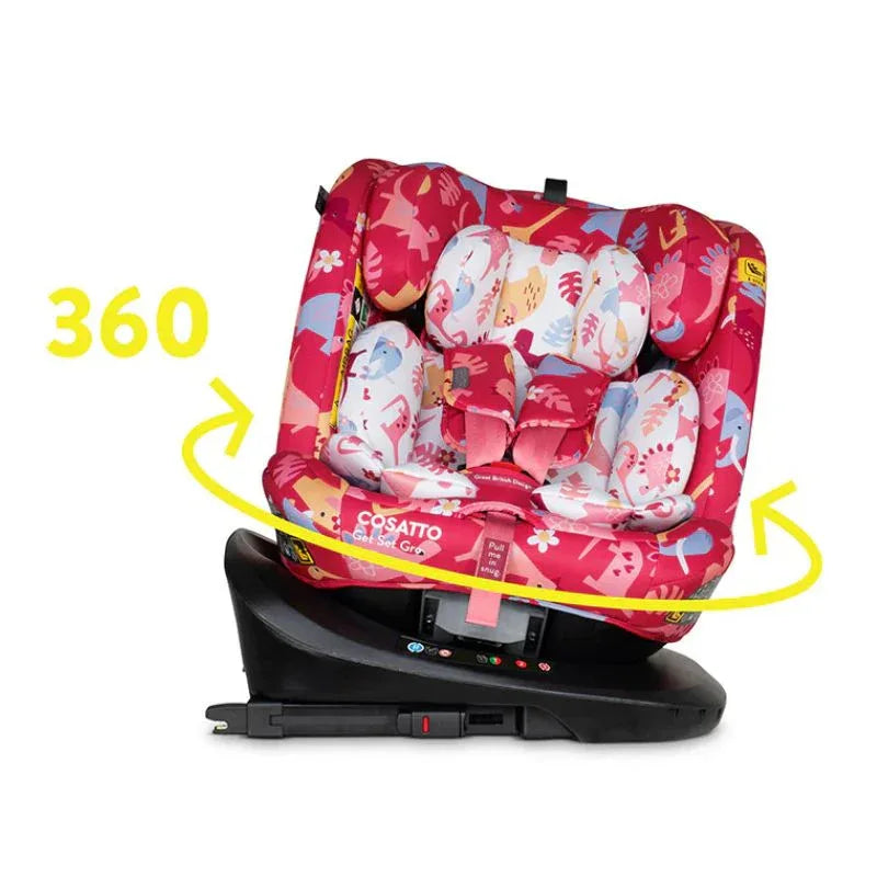 Cosatto CT5885 Get Set Gro I-Size 360 столче за кола DINO DELITE by Cosatto