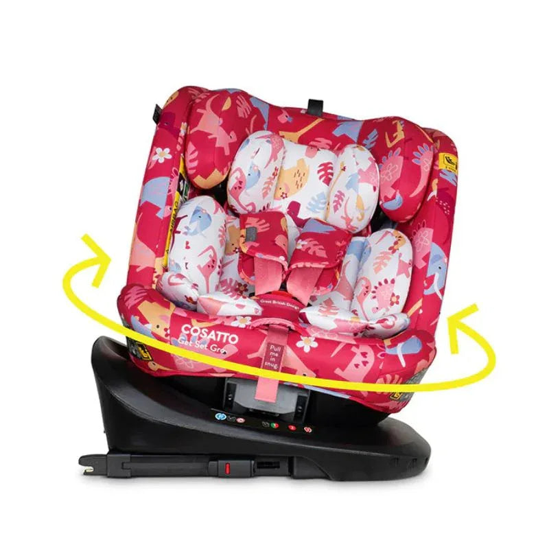 Cosatto CT5885 Get Set Gro I-Size 360 столче за кола DINO DELITE by Cosatto