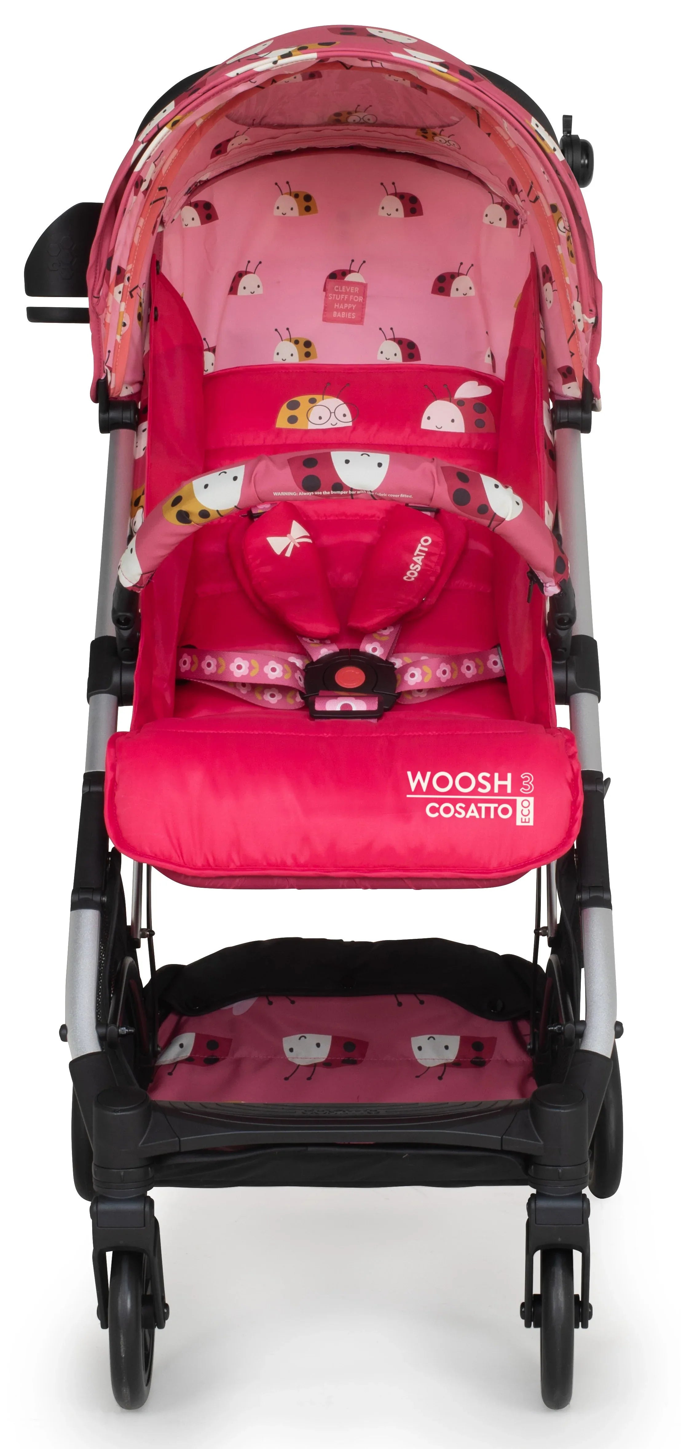 Cosatto CT5053 Woosh 3 Ladybug Ball BB бебешка количка by Cosatto