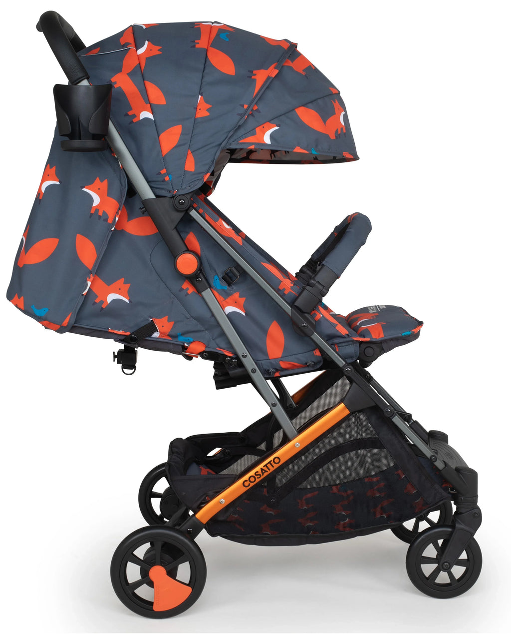 Cosatto CT5056 Woosh 3 Charcoal Mister Fox BB бебешка количка by Cosatto