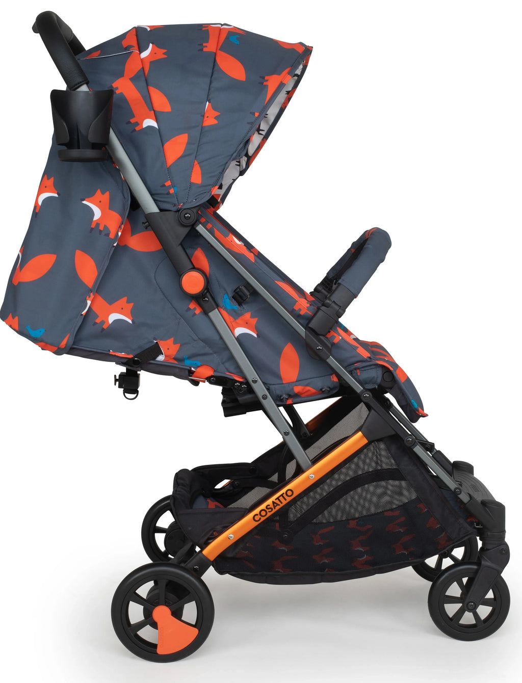 Cosatto CT5056 Woosh 3 Charcoal Mister Fox BB бебешка количка by Cosatto