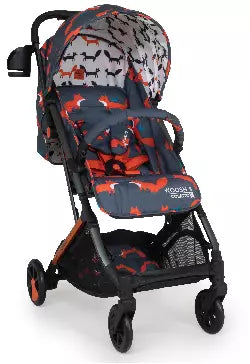 Cosatto CT5056 Woosh 3 Charcoal Mister Fox BB бебешка количка by Cosatto