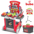 Детска кухня Buba Little Chef 008-930, Куфар, Червен by Buba