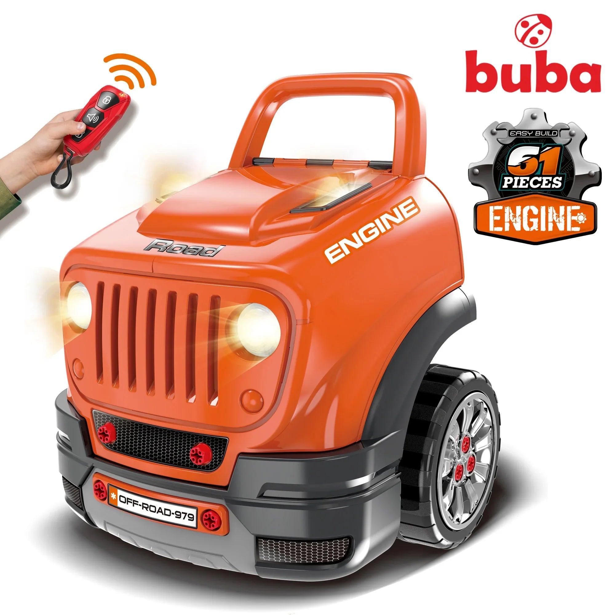 Детски комплект Motor Masters 008-979 оранжев by Buba