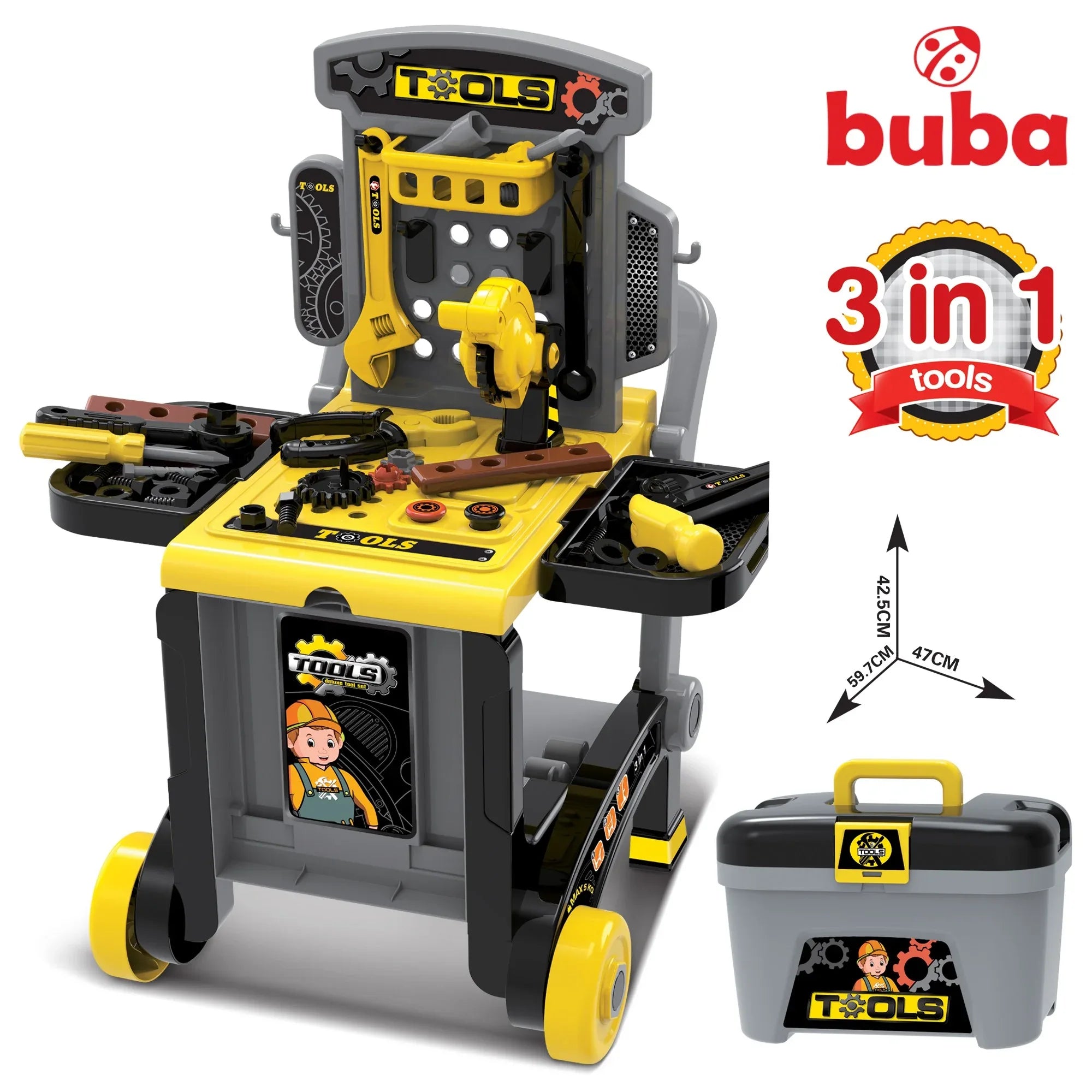 Детски компл с инстр Buba 008-928, Deluxe tool by Buba