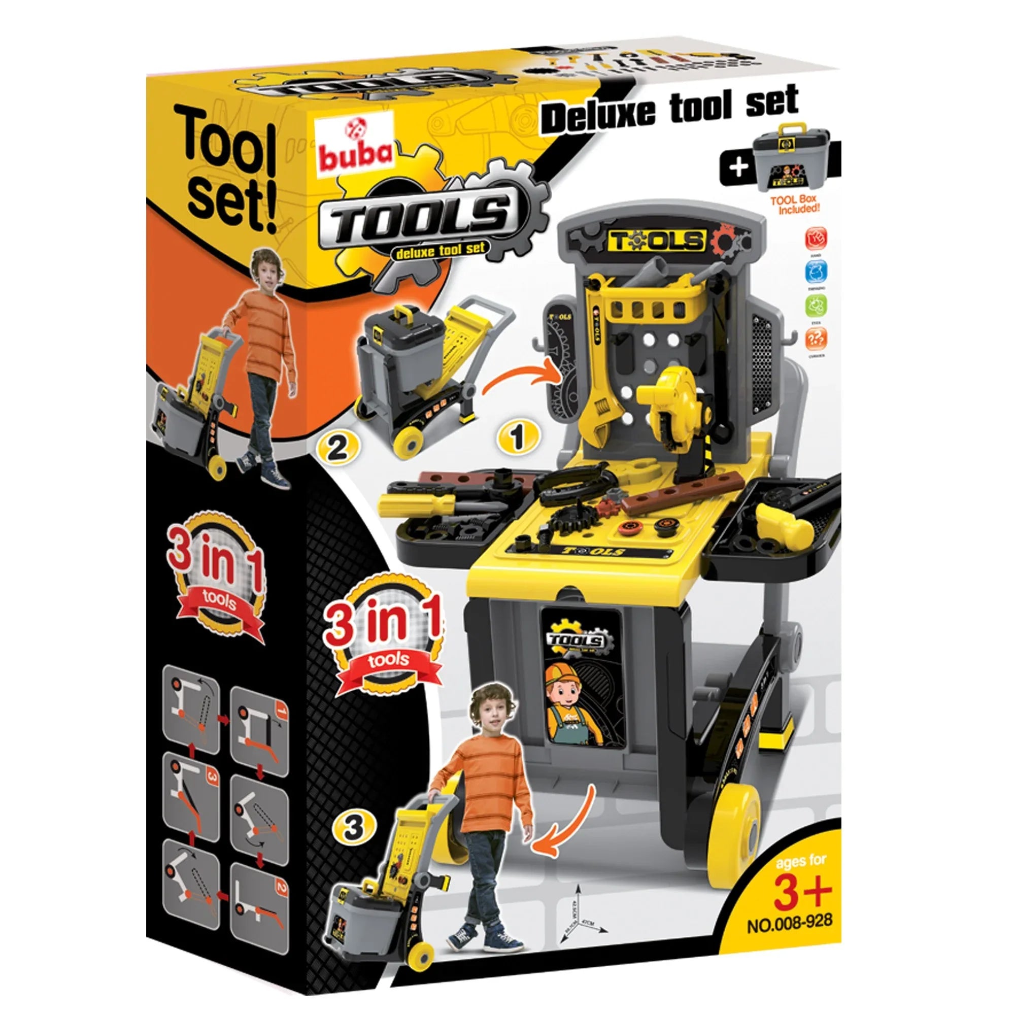 Детски компл с инстр Buba 008-928, Deluxe tool by Buba