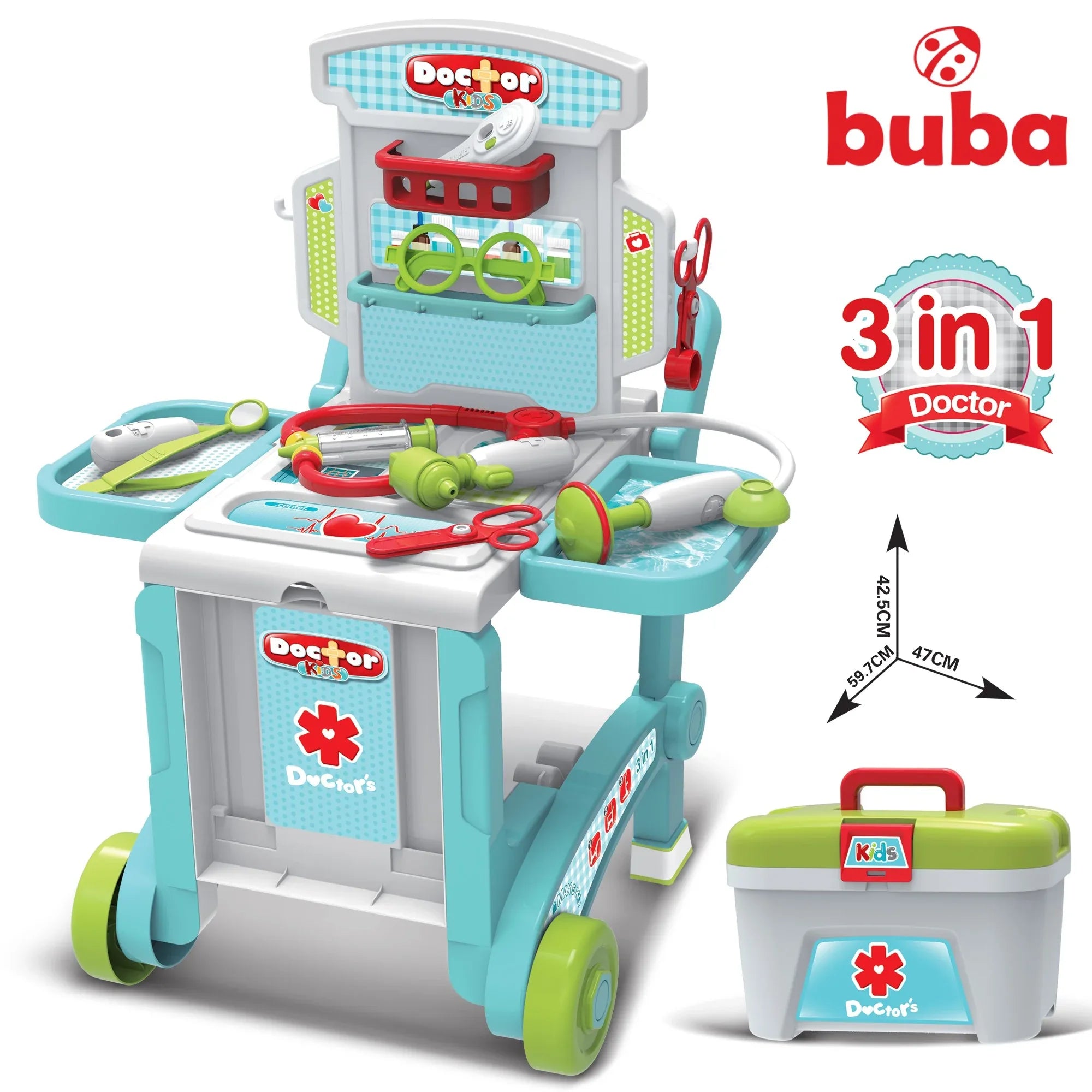 Детски лекарски комплект Buba 008-929, Куфар by Buba