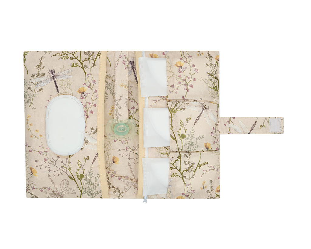 Несесер за памперси Secret Garden Beige by Kikkaboo