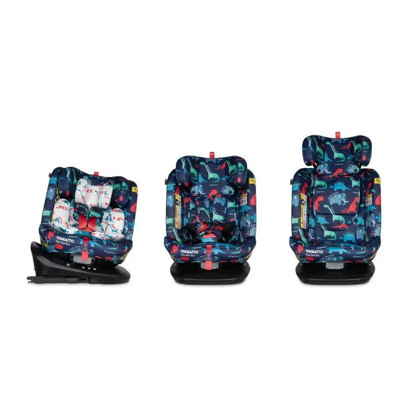 Cosatto CT5829 Get Set Gro I-Size 360 столче за кола D IS FOR DINO by Cosatto