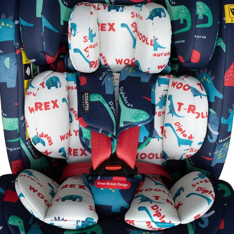 Cosatto CT5829 Get Set Gro I-Size 360 столче за кола D IS FOR DINO by Cosatto