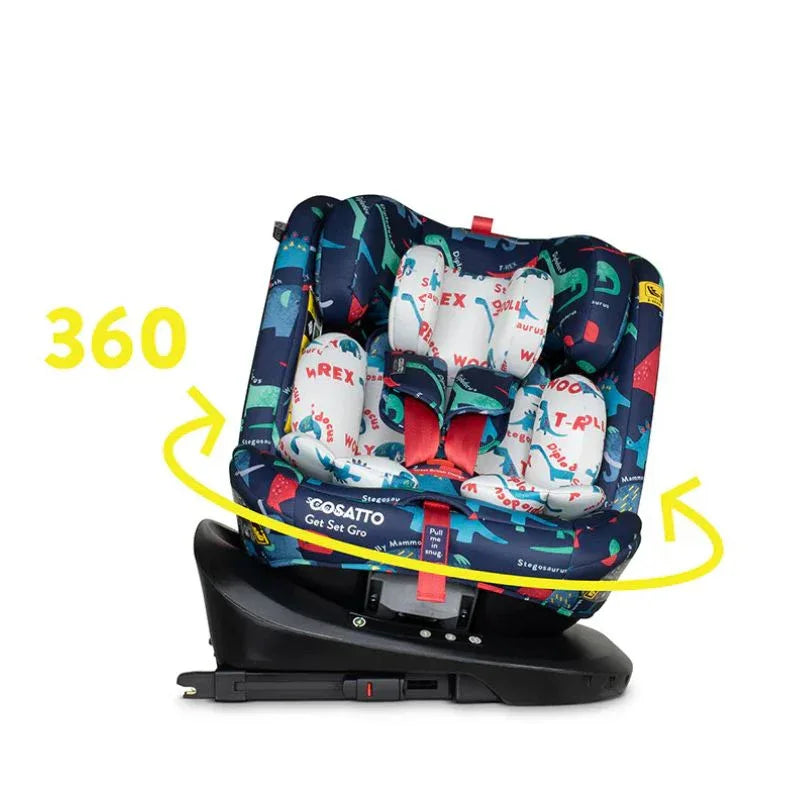 Cosatto CT5829 Get Set Gro I-Size 360 столче за кола D IS FOR DINO by Cosatto