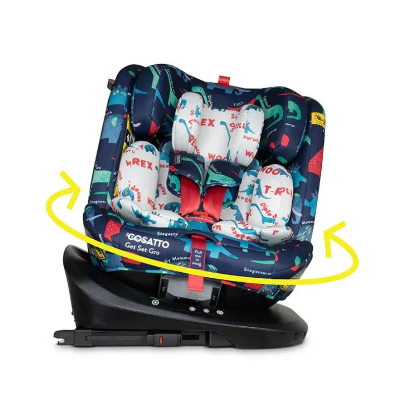 Cosatto CT5829 Get Set Gro I-Size 360 столче за кола D IS FOR DINO by Cosatto
