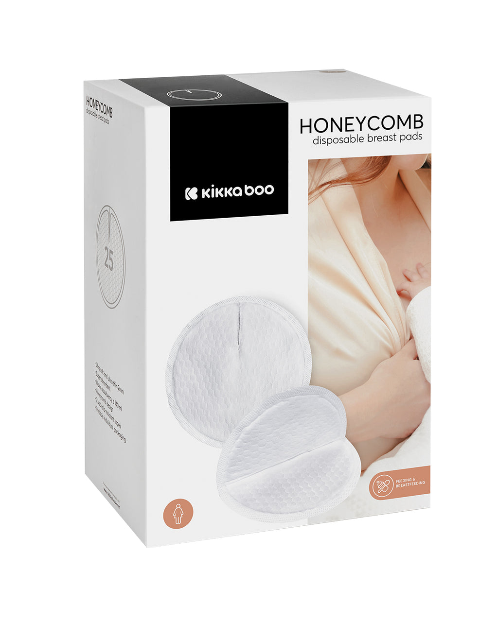 Подплънки за гърди еднократни Honeycomb 25 бр. by Kikkaboo
