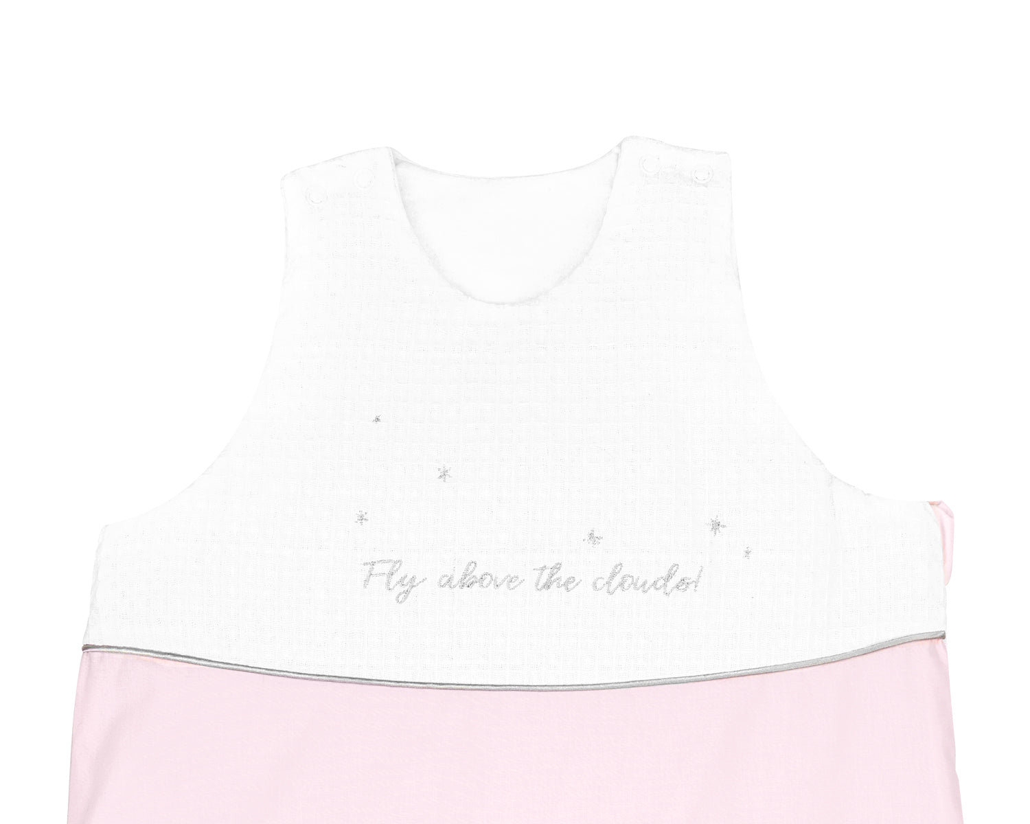 Зимен спален чувал с бродерия 0-6 месеца Dream Big Pink by Kikkaboo