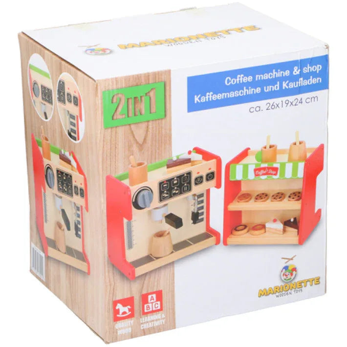 Marionette 17002 дървен Coffee Shop 2в1 by Marionette