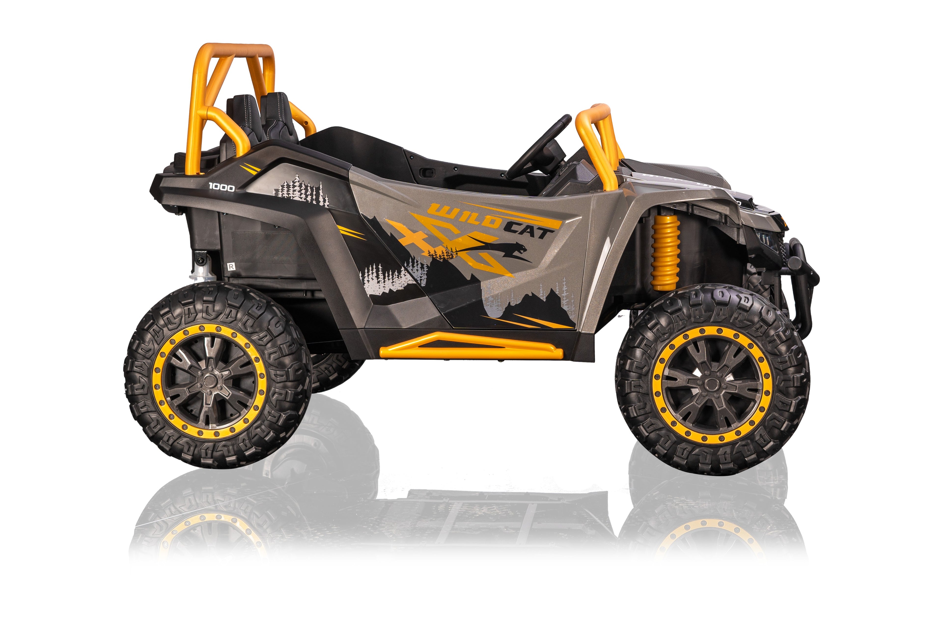 Акумулаторна кола Licensed Arctic Cat Grey by Kikkaboo
