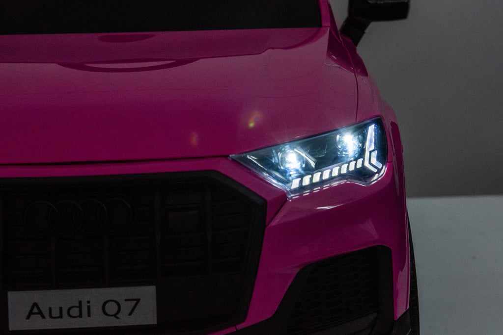 Акумулаторна кола Licensed Audi Q7 Pink by Kikkaboo