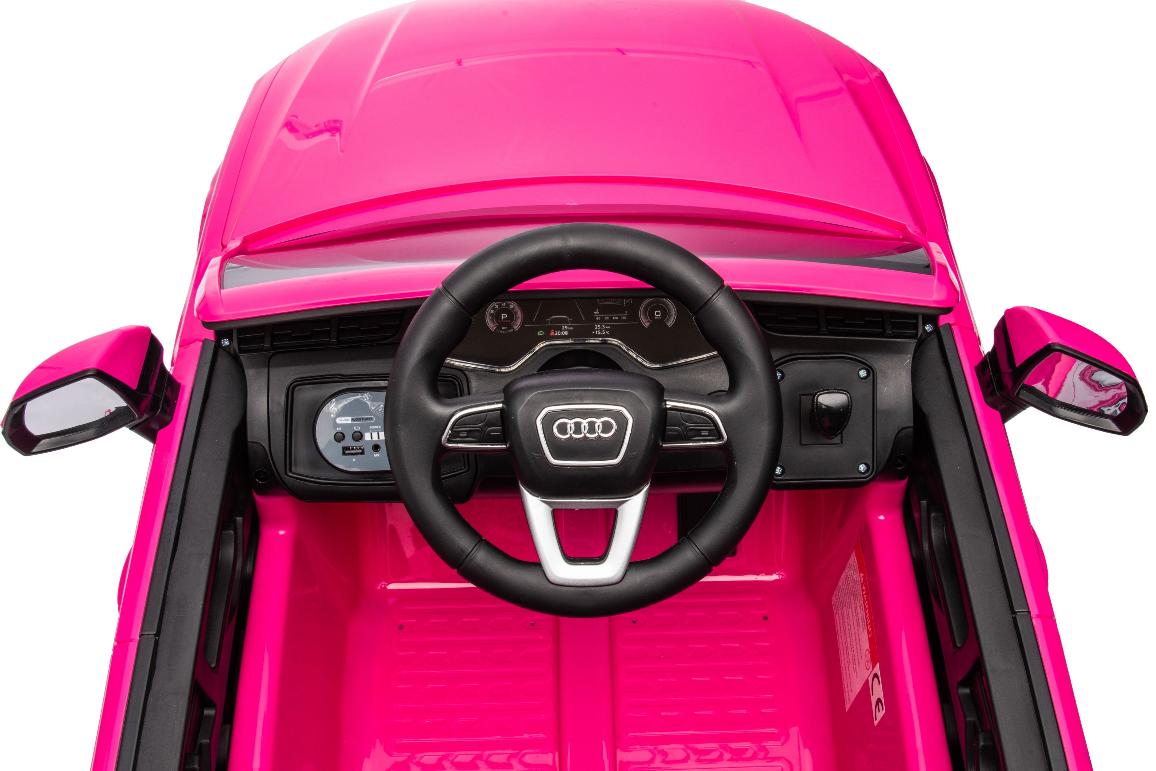 Акумулаторна кола Licensed Audi Q7 Pink by Kikkaboo